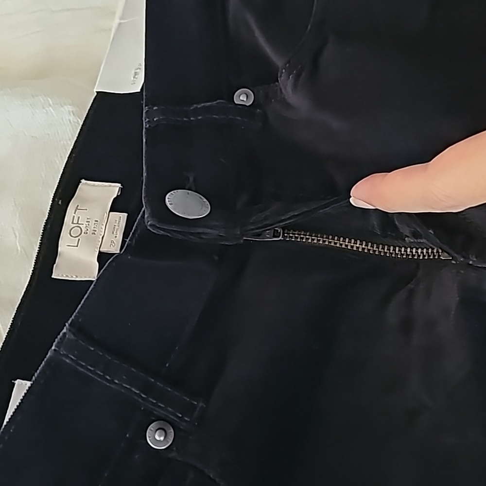 Ann Taylor Loft Petite Corduroy Skinny Pants Woman's Size 2P - Picture 8 of 16